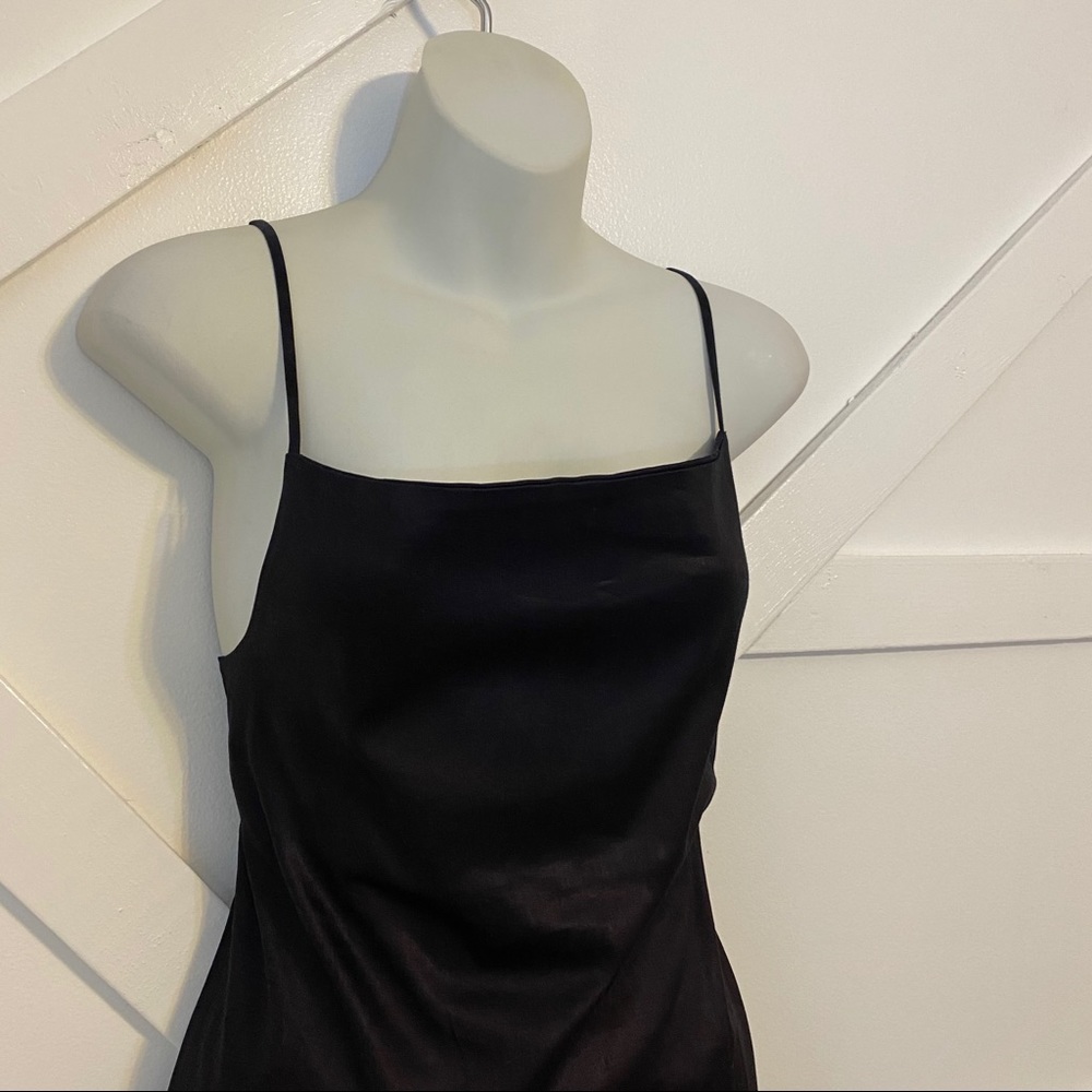 Toit Volant Sleeveless Mini Dress Black Sz M - Picture 2 of 9